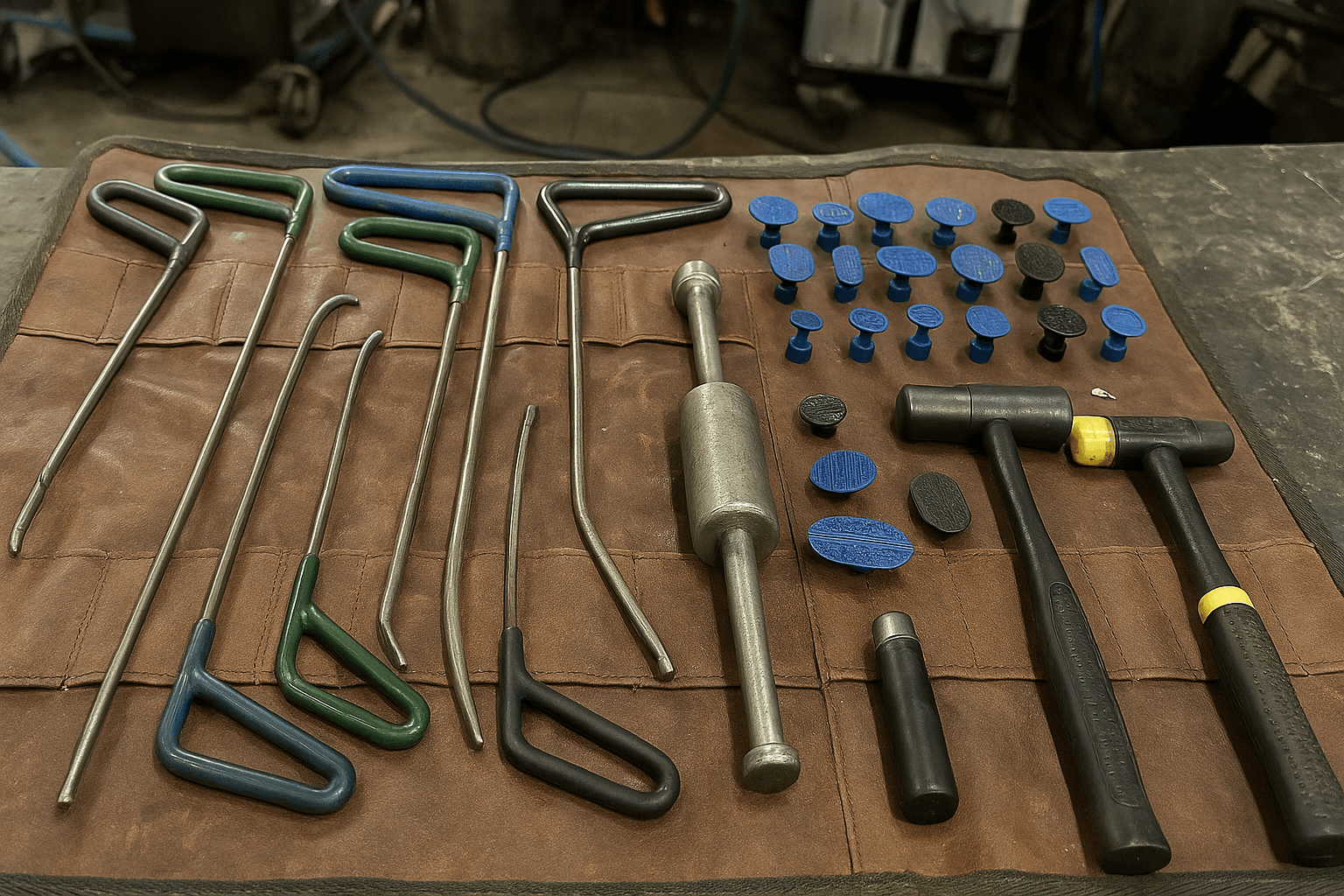 Professionelles PDR-Werkzeug-Set für Smart-Repair bei StarWash Münster